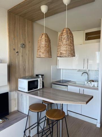 Studio Cabine Vue Mer Et Port Carnon-Plage Exterior photo